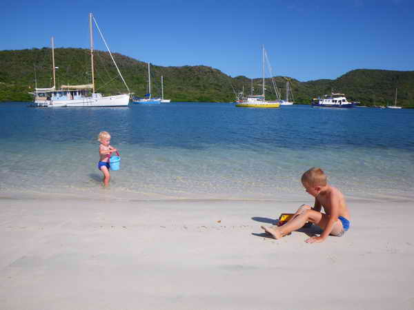 Ankerbucht hinter Hog Island